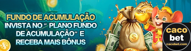 Prêmios Promoções cacobet.com